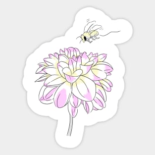 The Little Bee Sticker